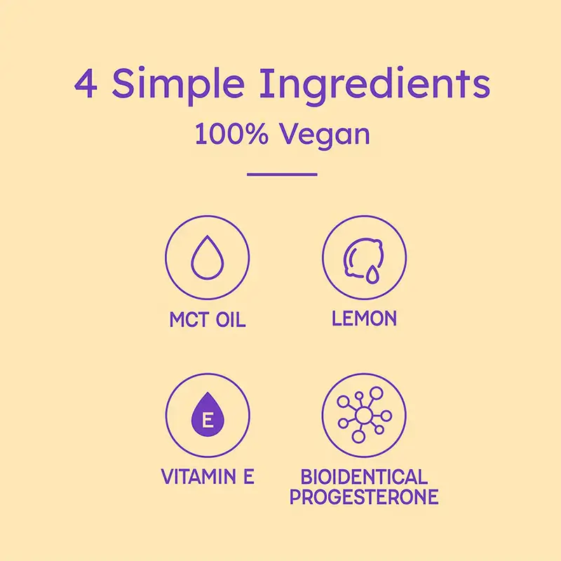 Private Label Lemon Hormone Balance Oil Key Ingredients